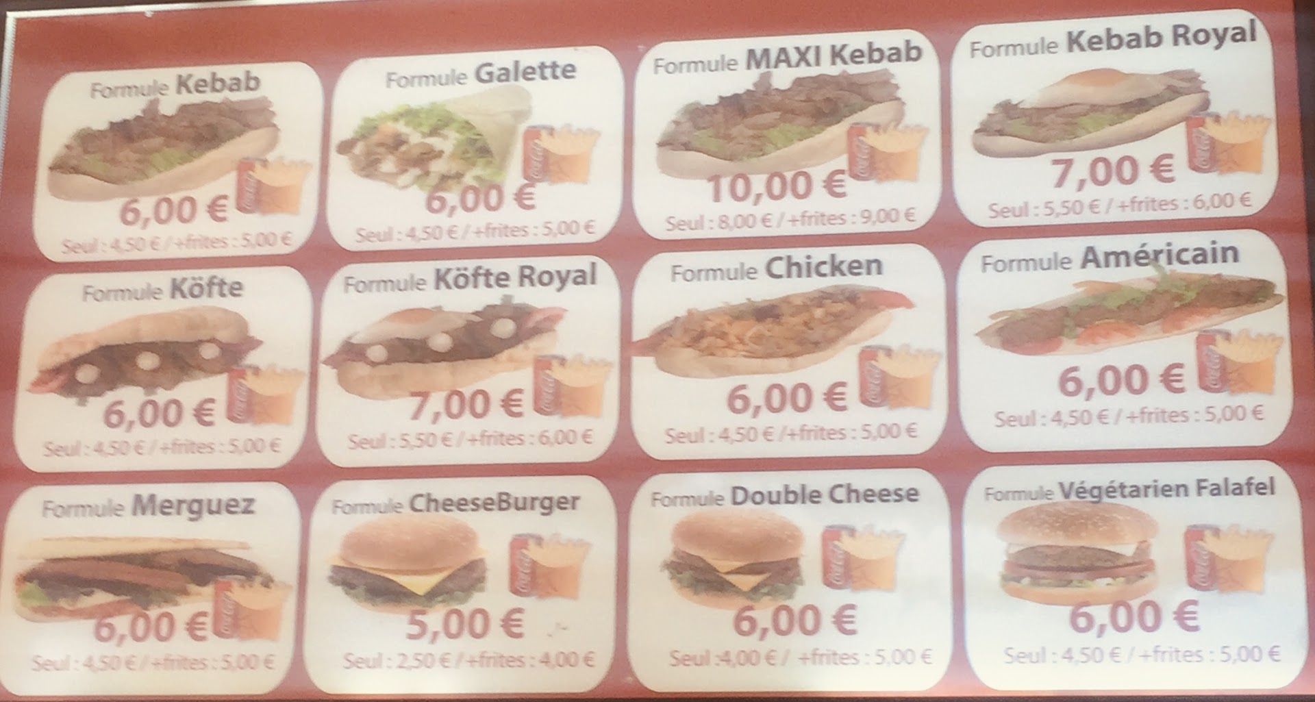 Kebab plat